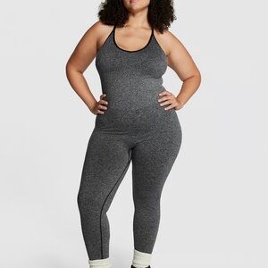 PINK Victoria's Secret Charcoal Leggings Jumpsuit